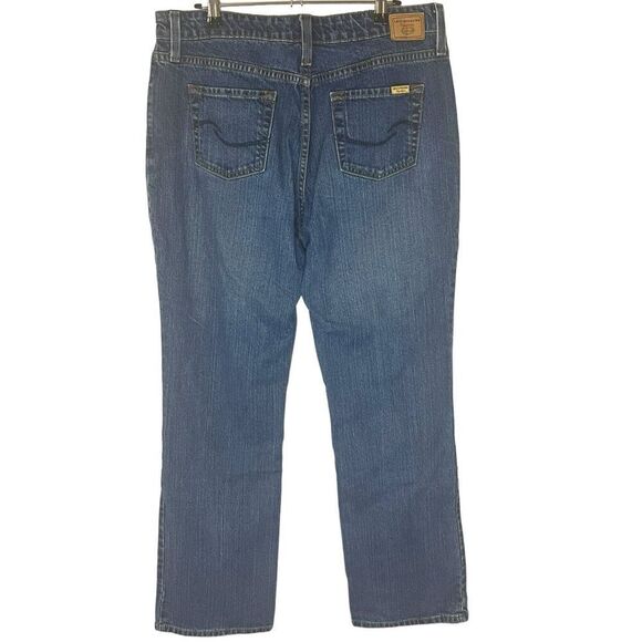 Levi’s Signature Mid Rise Bootcut‎ Jeans 12 Long Tall - Picture 2 of 9